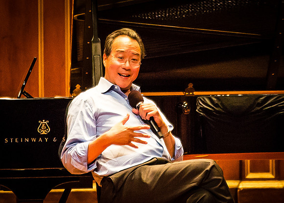 Yo Yo Ma Masterclass @ New England Conservatory