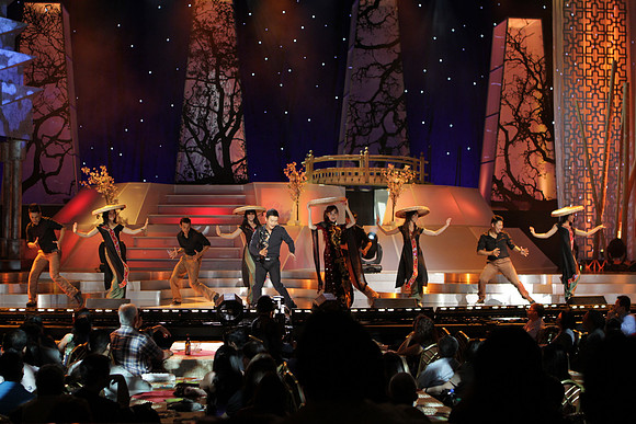 Filming during Live Performance for Asia Entertainment @ Turning Stone Casino NY